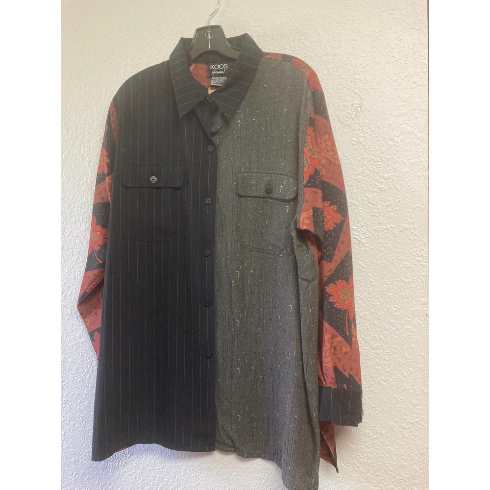 Koos of Course Women's Long Sleeve Blouse size L